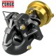 50t Offset Rigid Pintle Hook (R50A) with Air Chamber, 4 Bolt Pattern, ADR Approved - Wallace Forge